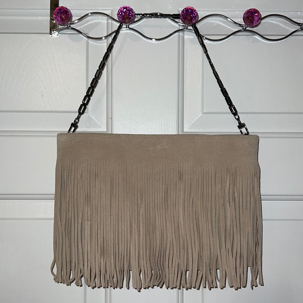 7 for all mankind fringe handbag. Brand new, never used